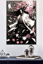 Anime Samurai Anime Metal Wall Art - 4
