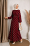 Cotton Polka Dot Dress - 2