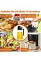 Oil Sprayer For Cooking Oil Dispenser For Kitchen 2-in-1 Olive Oil Dispenser & Sprayer - 15.8oz BPS-Free Plastic, Perfect for Cooking, Salads, Frying & BBQs, Flavor Injector, Pouring Bottle - 7