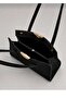 Women's Suede Daily Hand Shoulder Bag with Large Internal Volume and Zippered Compartment - 3