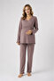 Maternity Pajama Set with Dressing Gown - 2