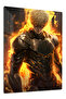 Genos Anime Metal Wall Art
