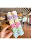 12pcs New Cute Sweet Flower Bow Women Elastic Hair Bands Hair Ties Princess Hair Accessories Headwear - 4