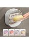 Easy-Install Wall-Mounted Soap Dish with Lid - Waterproof ABS, No-Drill Drainage Design for Bathroom & Shower, Perfect for Travel - 4