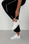 Women's Parachute Pants with Elastic Waist, Pockets, Drawstring Cuffs, Relaxed Fit - 6