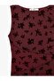 Boat Neck Sleeveless Slim Fit Tulle Dress - 7
