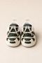 Khaki Green Drawstring Detailed Soft Sole Baby Booties with Stopper (4-12 Months / 18-19 Number) - Lnc 5200 - 4
