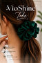 Women's Double Color Viscose Elastic Hair Clip Scrunchie - 4