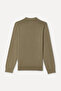 Men's Mink Color Polo Collar Sweater - 2