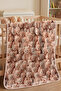 Teddy Bear Printed Baby Blanket 80X90 cm Soft Textured 3D Printed Teddy Bear Patterned - Seasonal