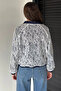 Navy Blue Gülseli Double-Sided Wearable Lace Detailed Style Coat - 6