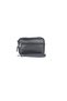 Duki Daso Black Leather Look Zippered Portfolio and Handbag |   Summer N4046 Black