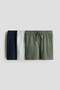 3-pack cotton shorts