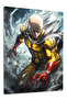 Saitama Anime Metal Wall Art