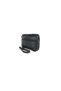 Duki Daso Black Leather Look Zippered Portfolio and Handbag |   Summer N4046 Black - 3