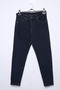 Navy Blue Women's Lycra Jean Jeans - 4