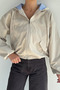 Stone Women's Hooded Elastic Waist Double Pocket Transitional Coat - 3