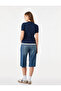 Crew Neck Short Sleeve Layered T-Shirt with Drawstring Detail and Zipper - 4