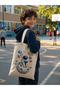 Children's Printed Fabric Shoulder Bag – Activity and Event Print Bag – School, Daily Use and Educational Themed Designs