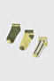 Boy's 3-Piece Booties Socks
