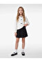 Bow Long Sleeve Crew Neck Blouse
