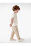 Cotton Muslin Trousers with Elastic Waist and Pockets - 2
