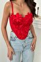Red Design Corset - 4