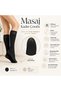 Women's 6-Piece Mother Massage Sole Knee Socks 80 Denier Flexible Comfortable Daily Use - 8