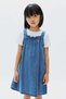 A-line denim dress