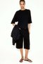 Batwing-sleeved viscose top - 5