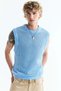 Regular Fit Hole-knit sweater vest