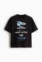Loose Fit Boxy printed T-shirt - 2