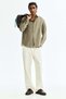 Slim Fit Linen shirt - 4