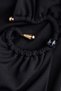 Draped one-shoulder top