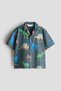 Printed cotton resort shirt