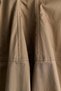 Flared-skirt poplin dress - 5