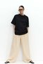 MAMA Linen-blend drawstring trousers - 4