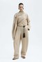 Linen-blend barrel trousers - 6
