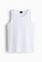 Slim Fit Ribbed vest top