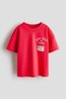 Oversized printed cotton T-shirt - 5