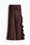 Flounced crinkled trousers - 6
