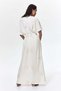 Embroidered drawstring dress - 4