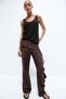 Flounced crinkled trousers - 3