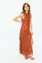 Ruffled crochet-lookâ€¯dress - 4