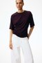 Draped viscose top - 3