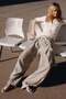 Wrap-detail drawstring trousers - 2
