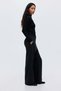 Wool-blend trousers