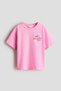 Printed cotton T-shirt