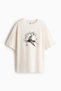 Oversized printed T-shirt