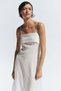 Linen-blend strappy dress - 2